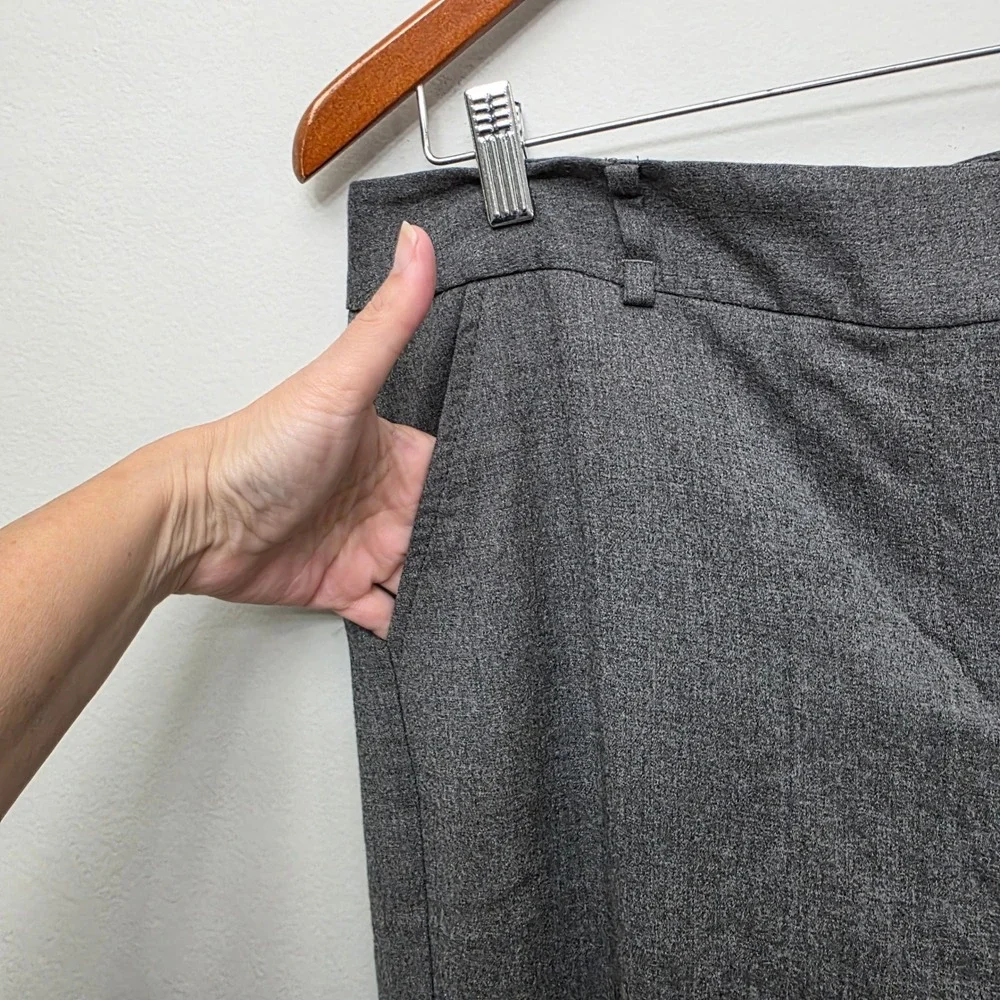 Talbots‎ Heritage Gray Wool Career Dress Pants Trousers Size 10 - Picture 3 of 8